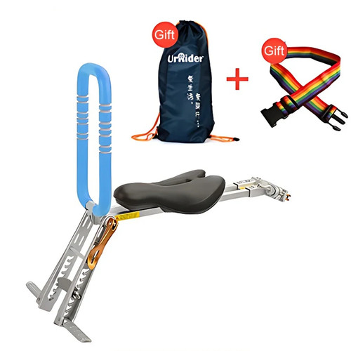 Folding bicycle child saddle - child,