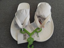 Crocs New Ladies White Flip