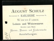 Representative card Karlsruhe