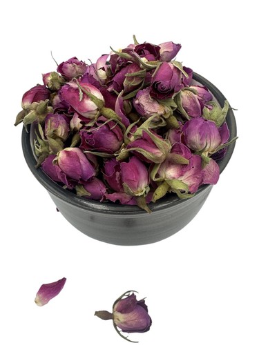 Pink whole rose - buds, dried