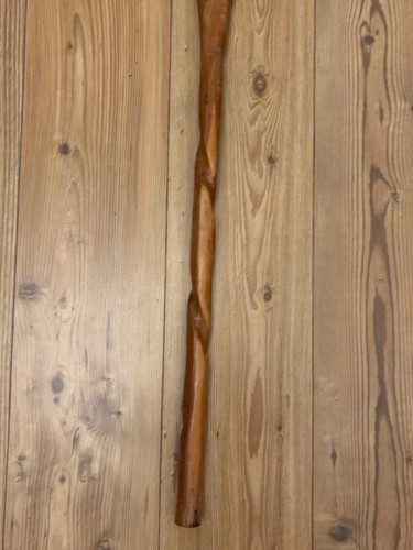 Vintage hand carved wooden - hand,