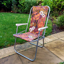 Vintage 1970s Floral Print