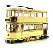 Corgi 1/72 Scale CC25207 Fully Closed Gold Plated Tram Golden Jubilee 1952-2002