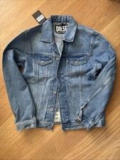 Diesel  Denim Blue Jacket Size