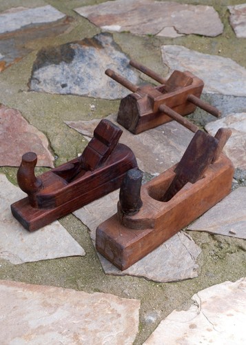 Antique hand plane - hand, wooden