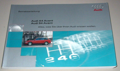Betriebsanleitung audi - betriebsanleitung,