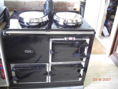 Aga rayburn cooker - cooker, removal