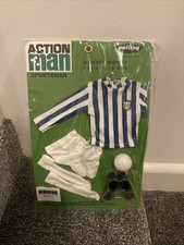 Vintage Action Man Blue White