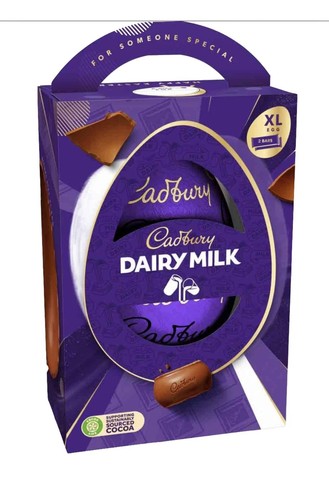 New cadbury dairy milk - new, xl