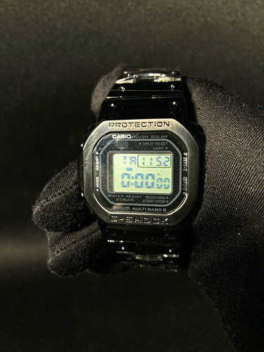 Black metal casio shock - metal,
