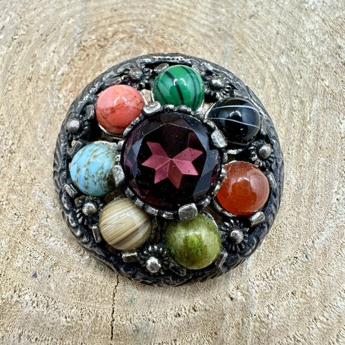 Vintage miracle brooch pendant - miracle,