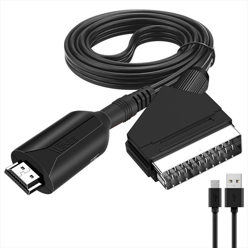 Scart hdmi converter audio - to,