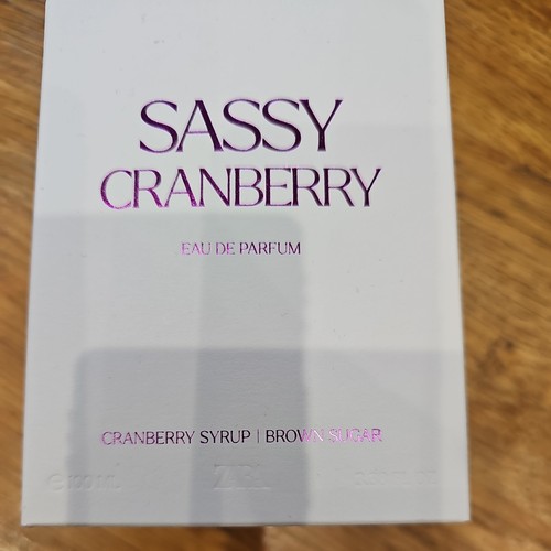 Zara sassy cranberry edp - edp, eau