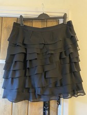 M&S Collection Black Chiffon