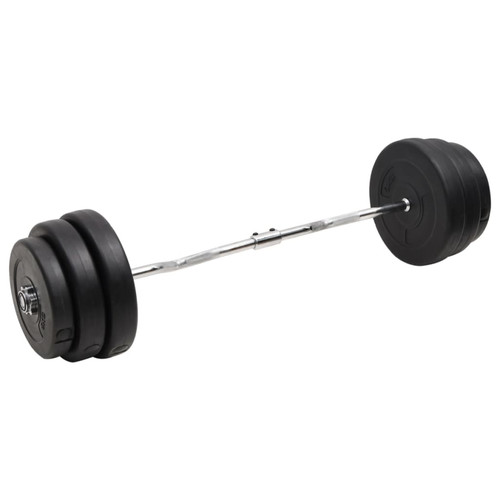 Barbell set 90kg black - 90kg, cement