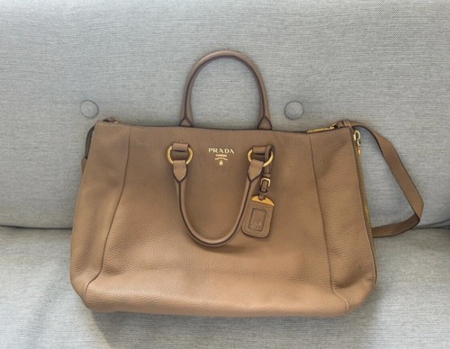 Prada leather handbag