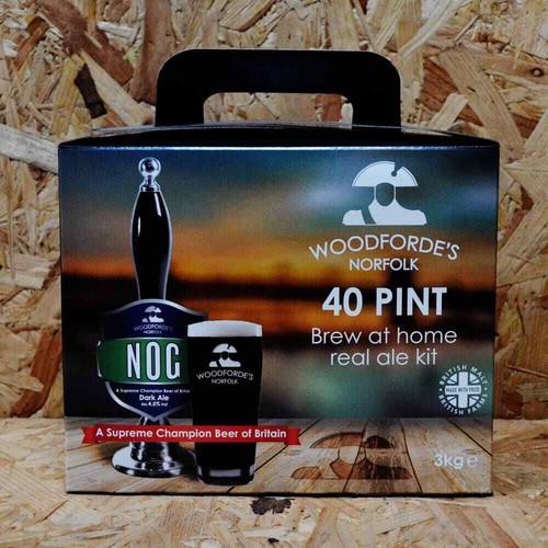 Woodfordes nog pint beer - 40,