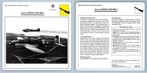 Avro anson recon - gr.mk, &