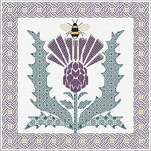 Doodlecraft blackwork kit - doodlecraft,