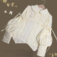 Lolita Girl Lace Ruffle Blouse