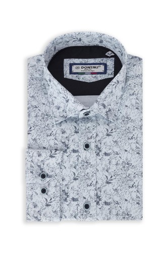 Sky blue printed - sky, shirt