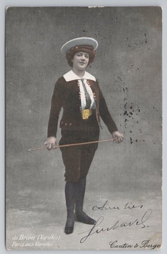 Rppc actress brines in - de,