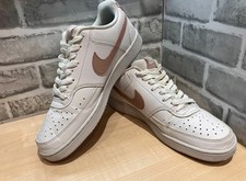 Nike Court Vision Low Next Nature White / Pink - UK 8  - Good Condition - 