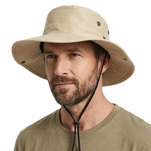 Outback cowboy hat chin - hat,