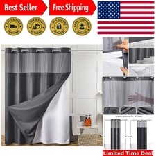 Waffle Weave Waterproof Shower