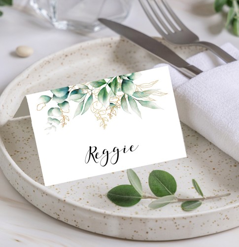 Personalised place cards - personalised,