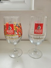 2 Madri Exceptional Pint Glasses