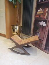 Duresta small rocking footstool stool