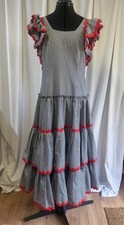 Vintage Spanish Flamenco Dress