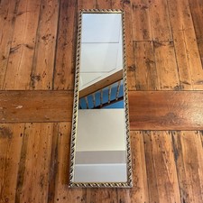 Antique Wooden Wall Mirror