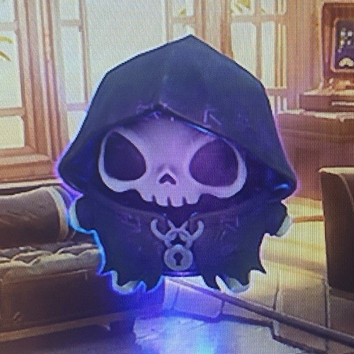 Cube grim sprite - cube, (mastered)