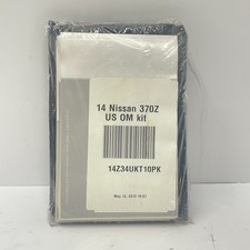 2013 Nissan 370Z Owners Manual Kit New In Wrapper Convertible AT