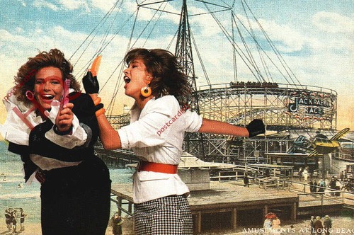 Picture postcard advertising - picture, postcard:-advertising