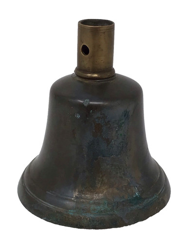 Antique bronze bell - antique,