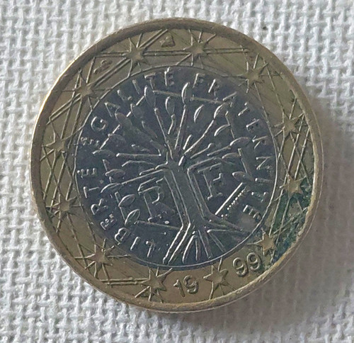 France one euro coin 1999 - €1,