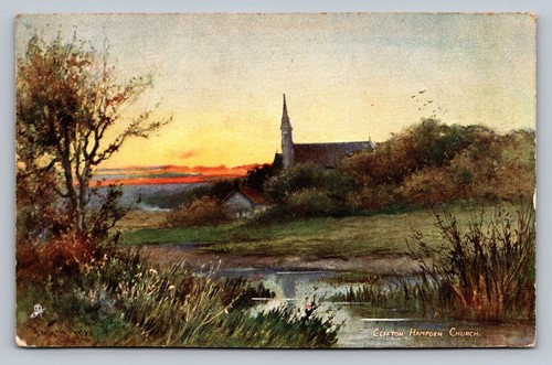 Postcard oxfordshire clifton - oxfordshire,