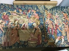 Vintage French Tapestry in