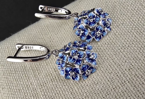 S925 sterling silver blue - s925,