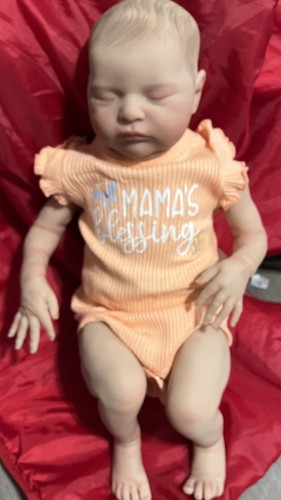 Bonnie brown reborn doll - brown,