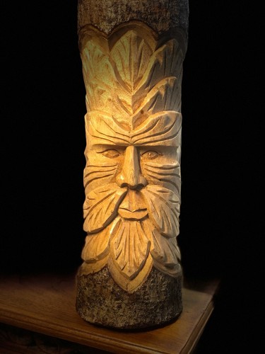 Wooden carved bird box - box, nesting