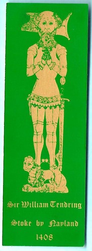 Bookmark sir william tendring - bookmark,