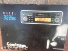 Goodmans GCE555 RDS Car Stereo