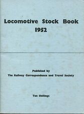 Locomotive Stock Book 1952, Railway Correspondence and Travel Society (RCTS)