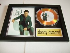 DONNY OSMOND   SIGNED  DISC