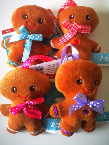 Hanging gingerbread men - hanging,