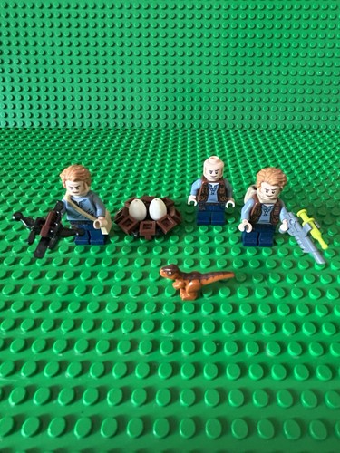 Lego jurassic park minifigures - lego,